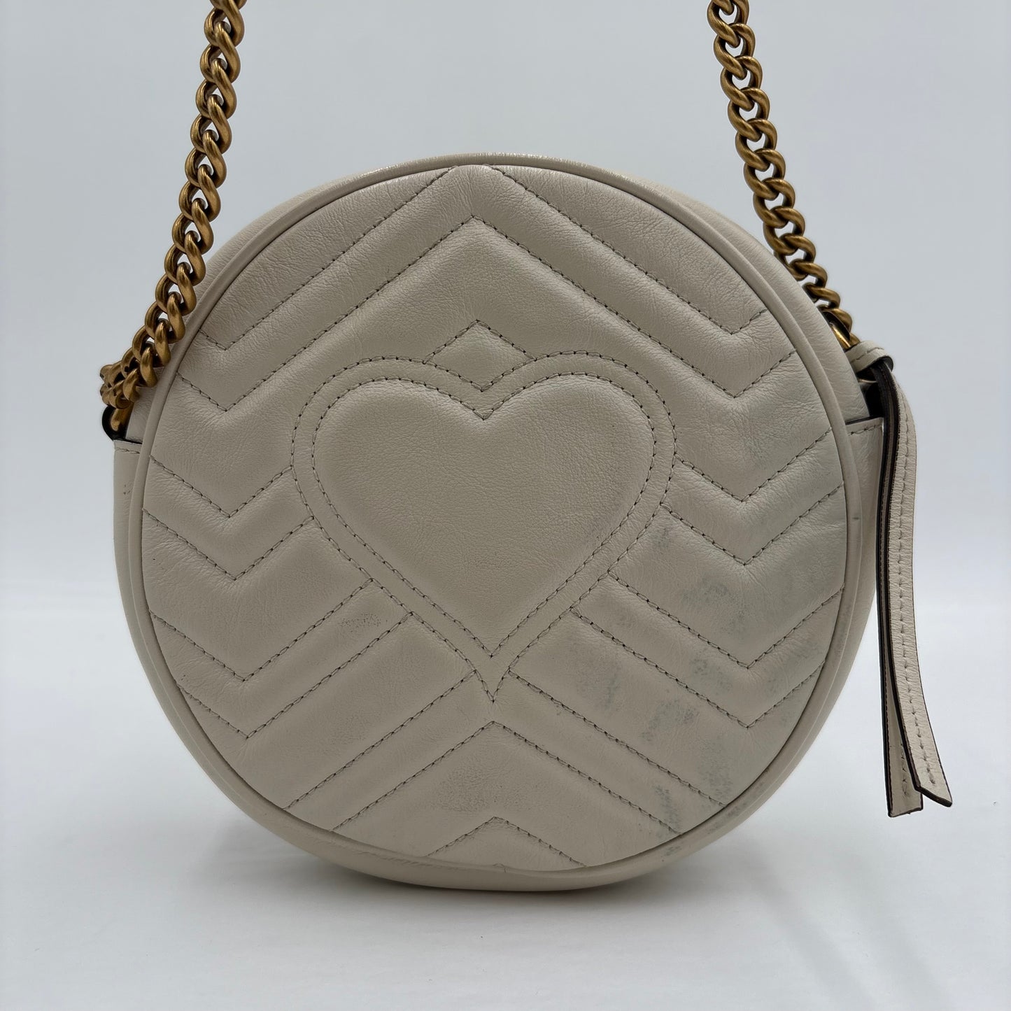 Gucci GG Marmont Round Crossbody Bag