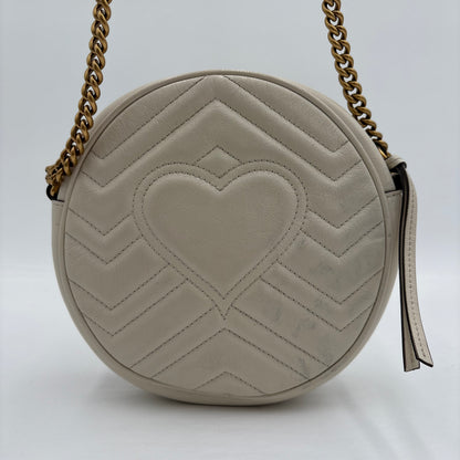 Gucci GG Marmont Round Crossbody Bag