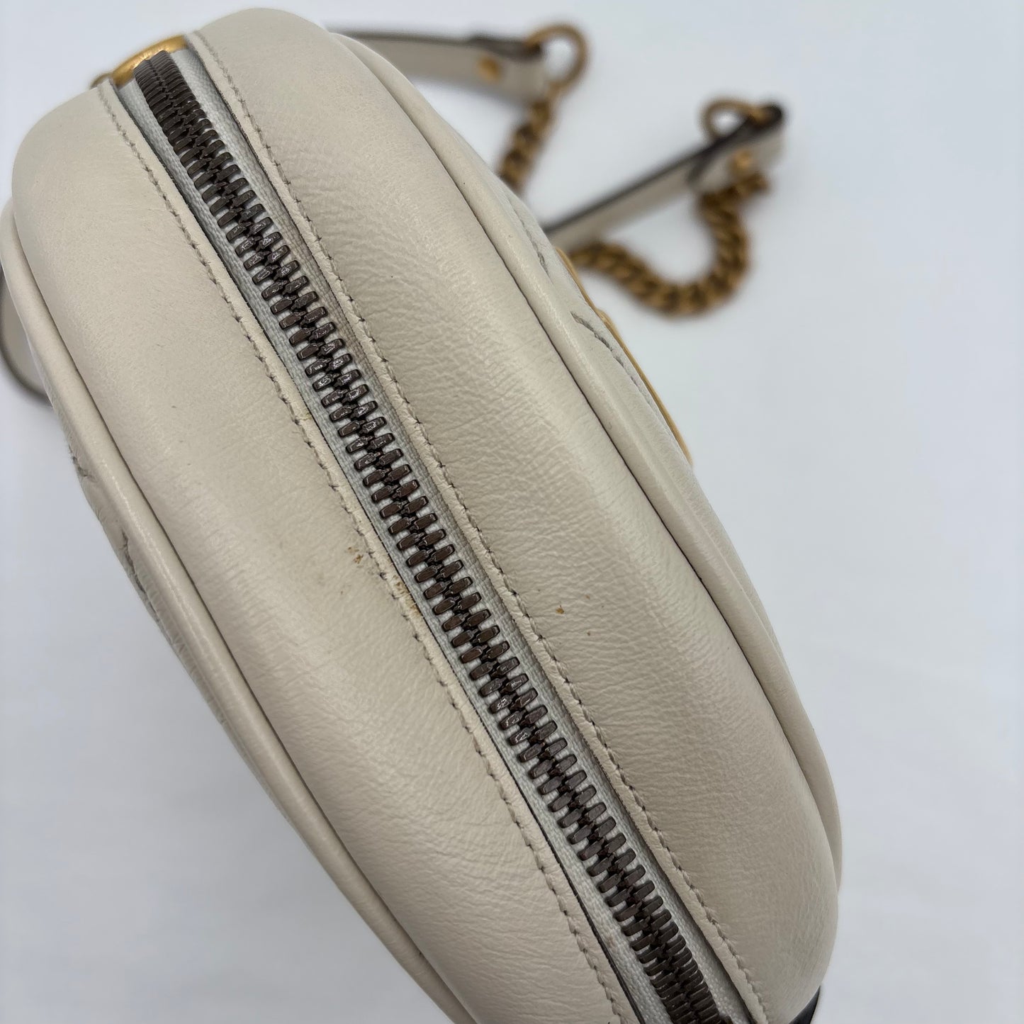 Gucci GG Marmont Round Crossbody Bag