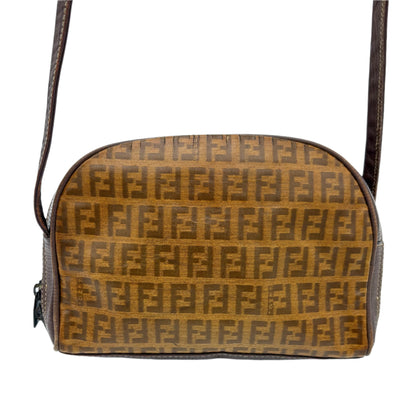 1985 Fendi Zucca FF Crossbody Camera Bag