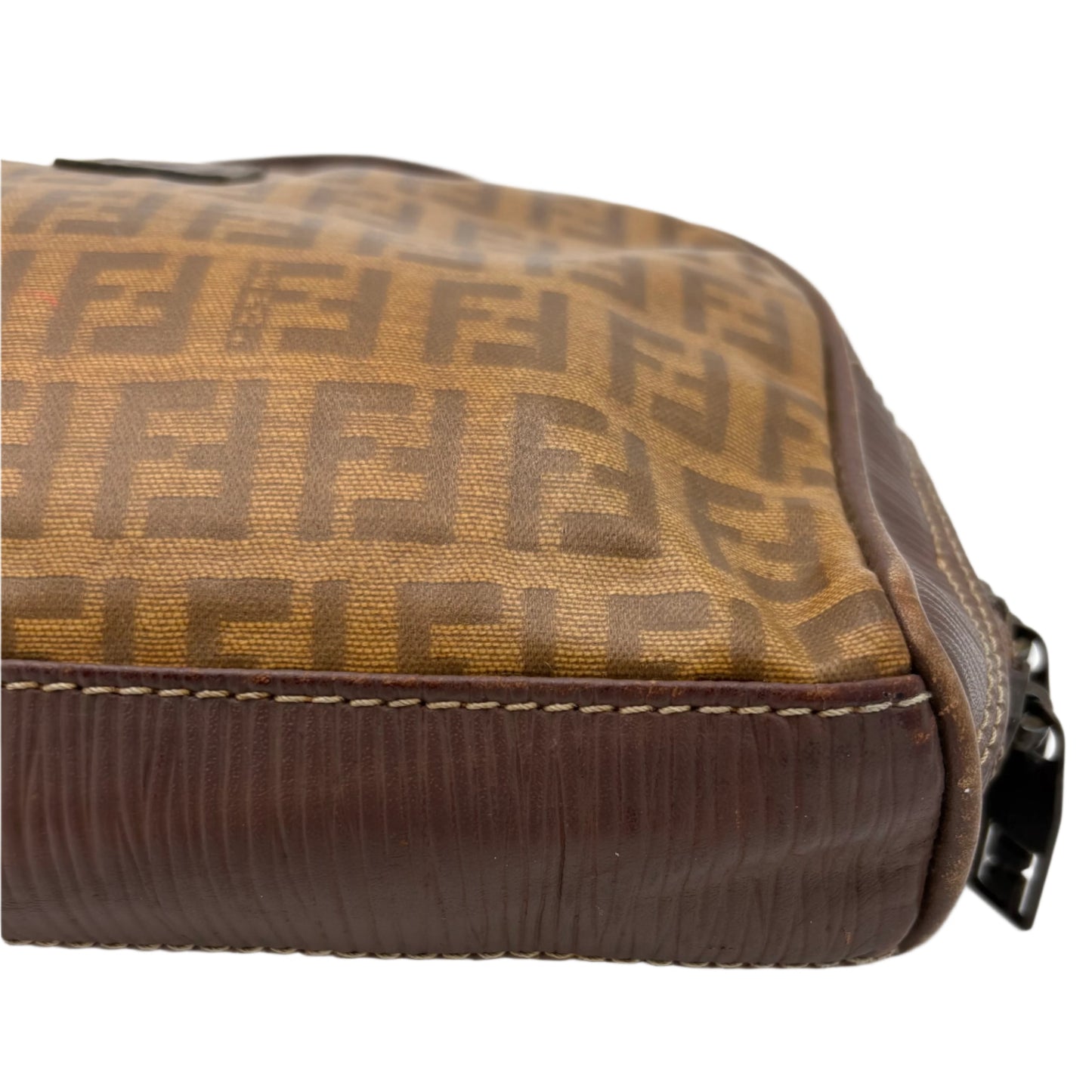 1985 Fendi Zucca FF Crossbody Camera Bag