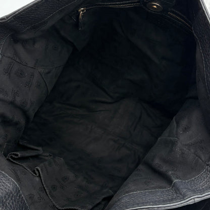 Gucci Heritage Pebble Leather Messenger Web Bag