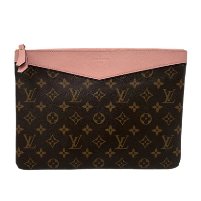 Chipped Louis Vuitton Monogram Daily Pouch