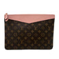 Chipped Louis Vuitton Monogram Daily Pouch