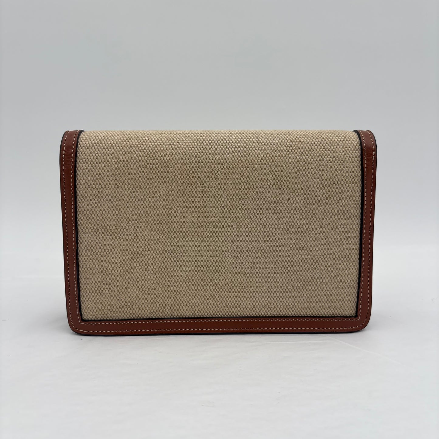Celine Triomphe Chain Leather Crossbody Bag