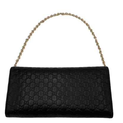 Gucci Guccissima Leather Wallet On Chain