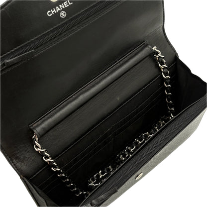 2008 Chanel Caviar Timeless Wallet On Chain