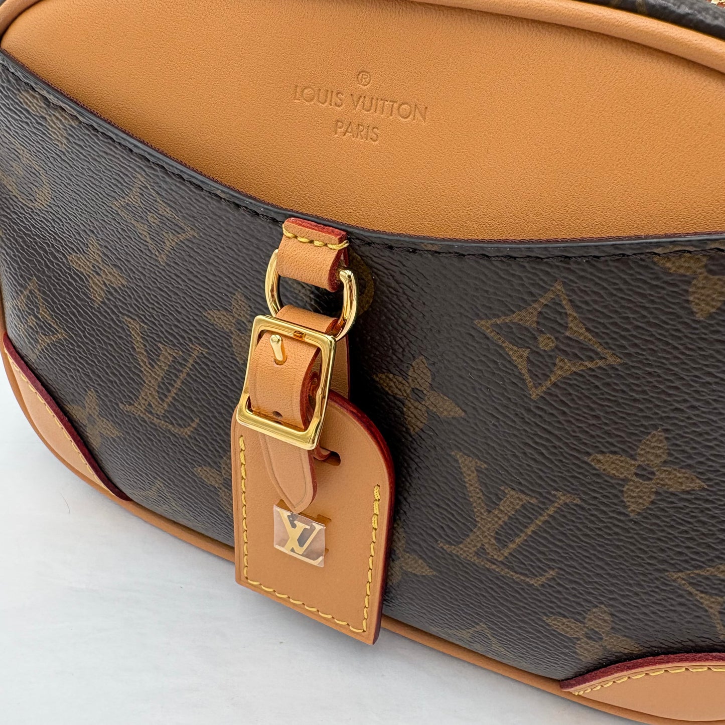 Chipped Louis Vuitton Deauville Mini