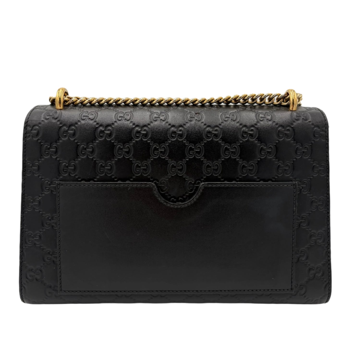 Gucci Guccissima Padlock Flap Bag