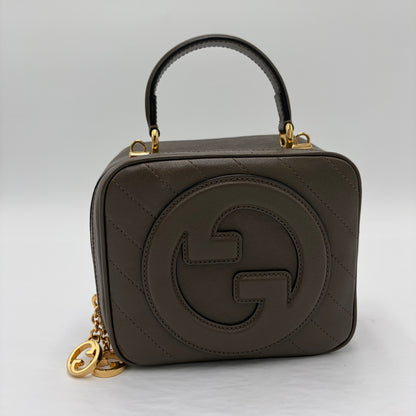 Gucci Blondie Diagonal Stitch Top Handle
