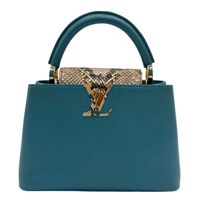 LOUIS VUITTON CAPUCINES PYTHON LEATHER VIBA
