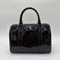 Vintage Christian Dior Patent Bowler Bag