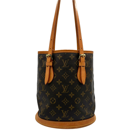 Louis Vuitton Bucket Bag PM-Monogram : Petite