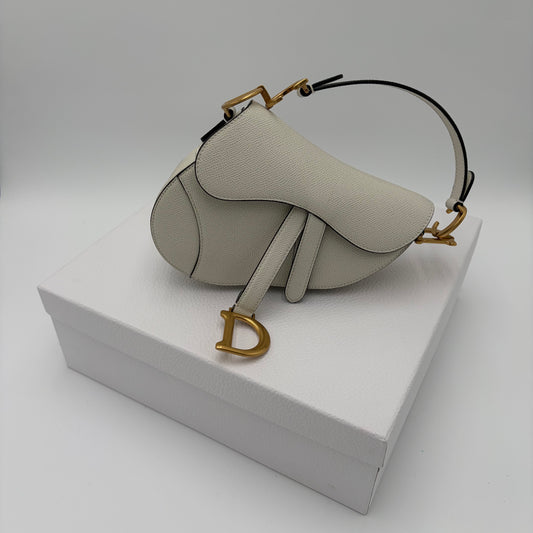 Christian Dior Saddle Bag with Strap Mini