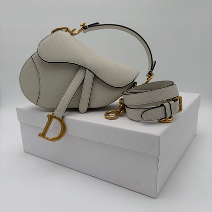 Christian Dior Saddle Bag with Strap Mini