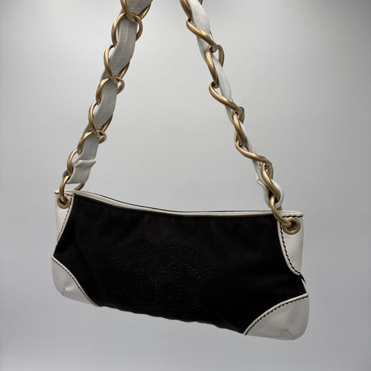 2003 Chanel Canvas and Leather Bag