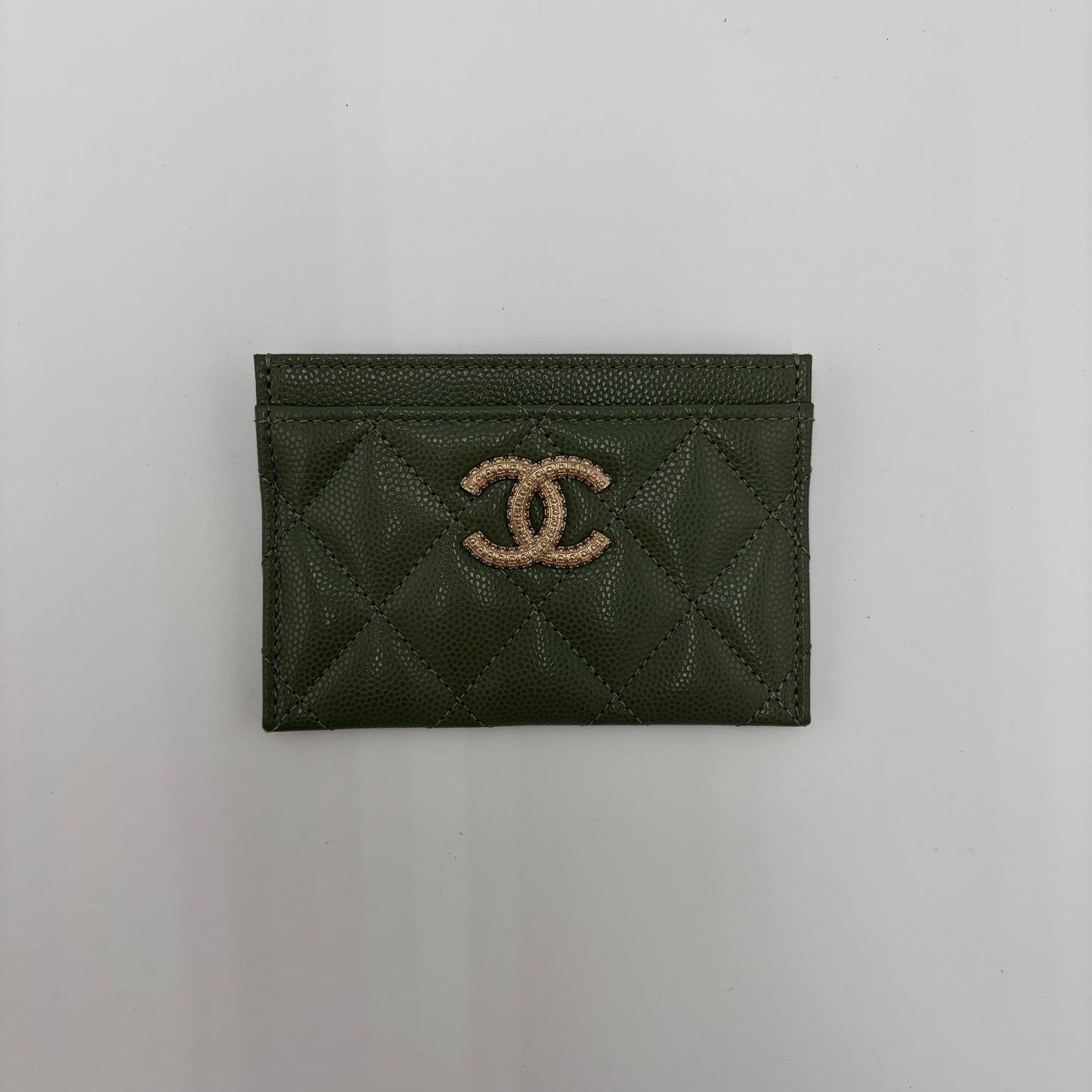 NIB 2025 Chanel Caviar CC Cardholder