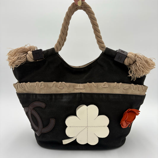 2002-03 Chanel Camellia Robe Tote