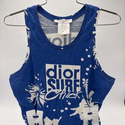 2004 Christian Dior Boutique Surf Chick Tank