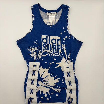 2004 Christian Dior Boutique Surf Chick Tank