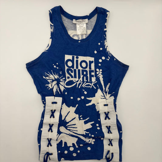 2004 Christian Dior Boutique Surf Chick Tank