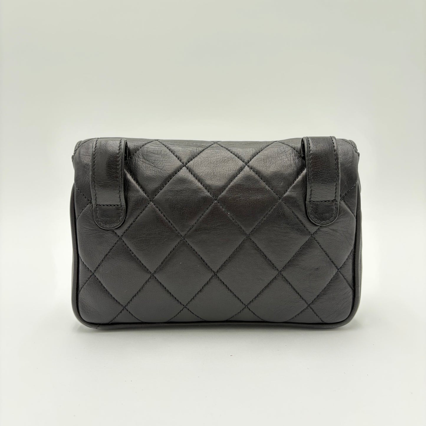 1991-94 Chanel Quilted Belt Bag Pouch