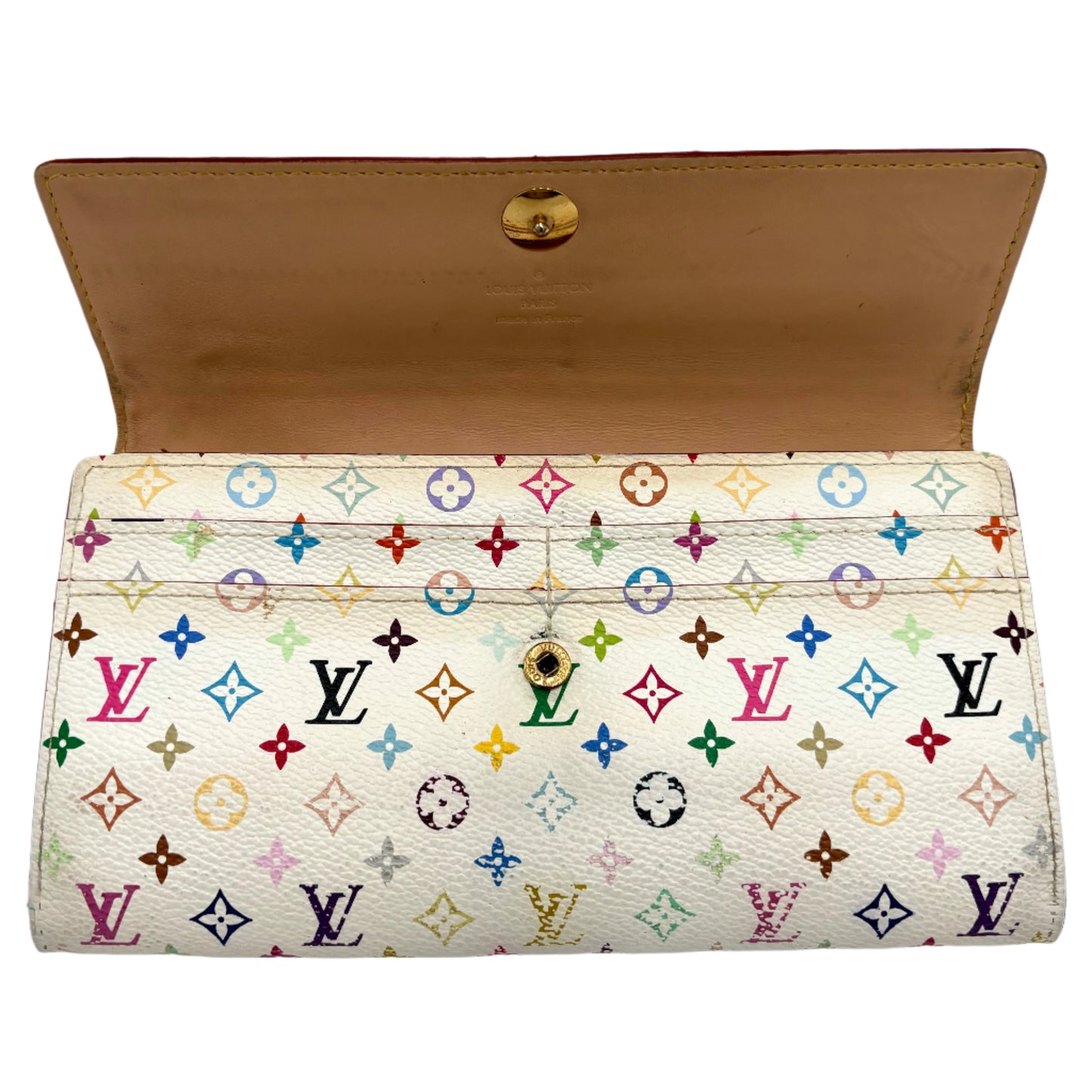 Louis Vuitton Sarah Multicolor Murakami Wallet