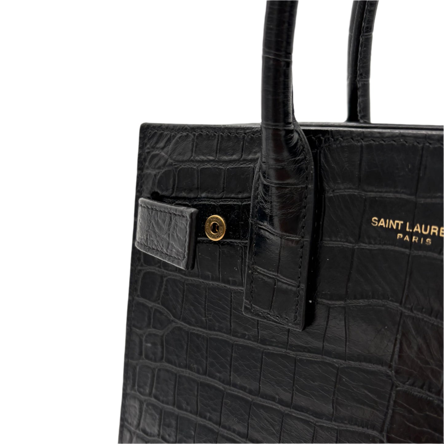 Saint Laurent Sac De Jour Nano Top Handle Bag