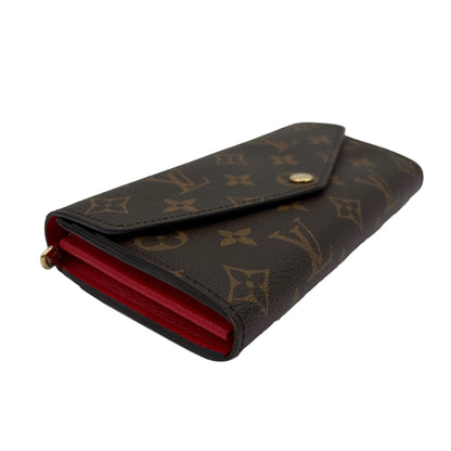 Chipped Louis Vuitton Sarah Poppy Wallet