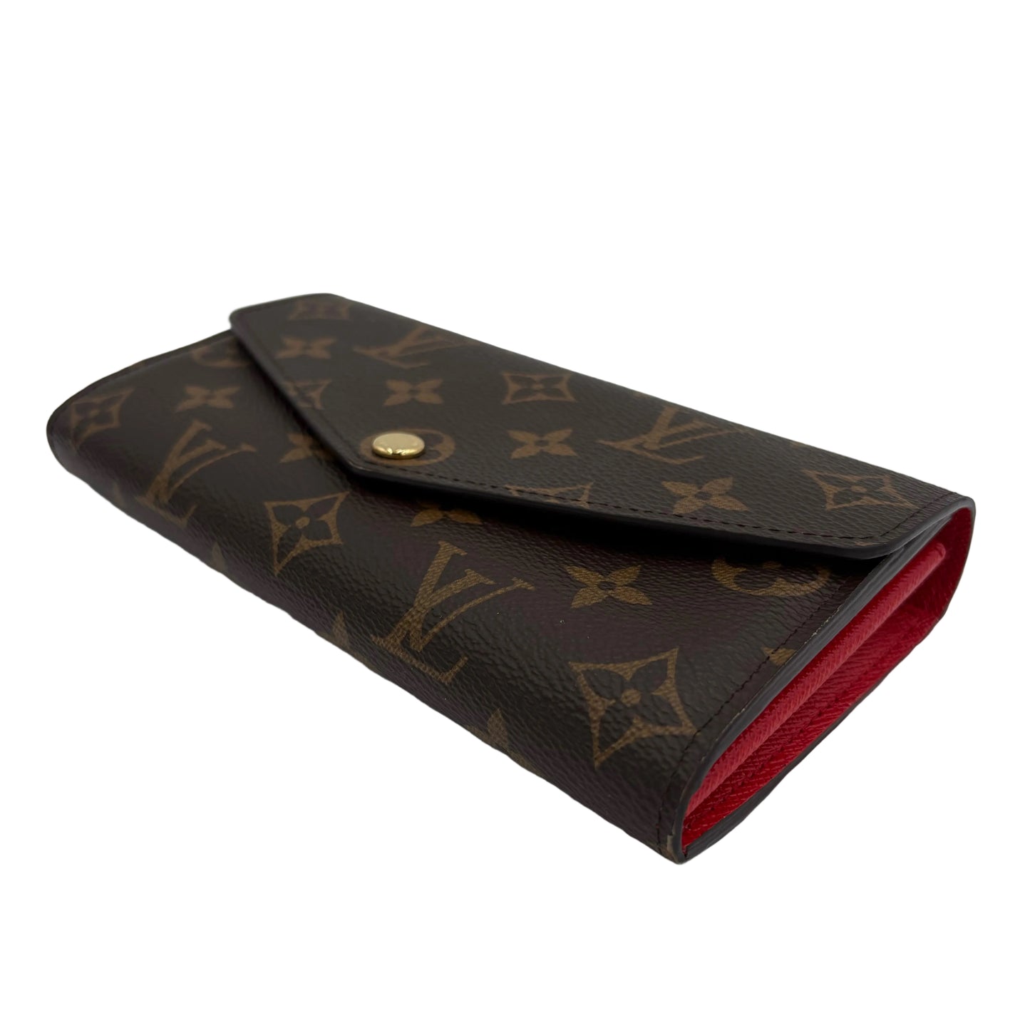 Chipped Louis Vuitton Sarah Poppy Wallet