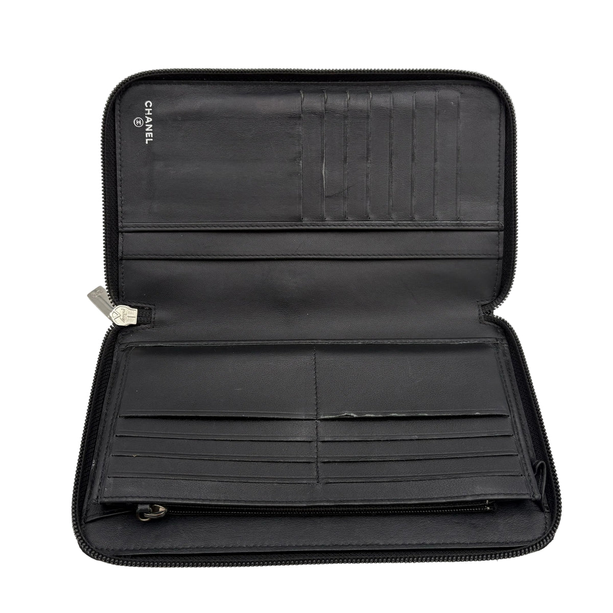 2010-11 Chanel Zip Around Organizer Caviar