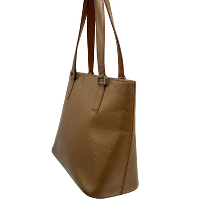 2004 Louis Vuitton Stockton Bag Matte Gold