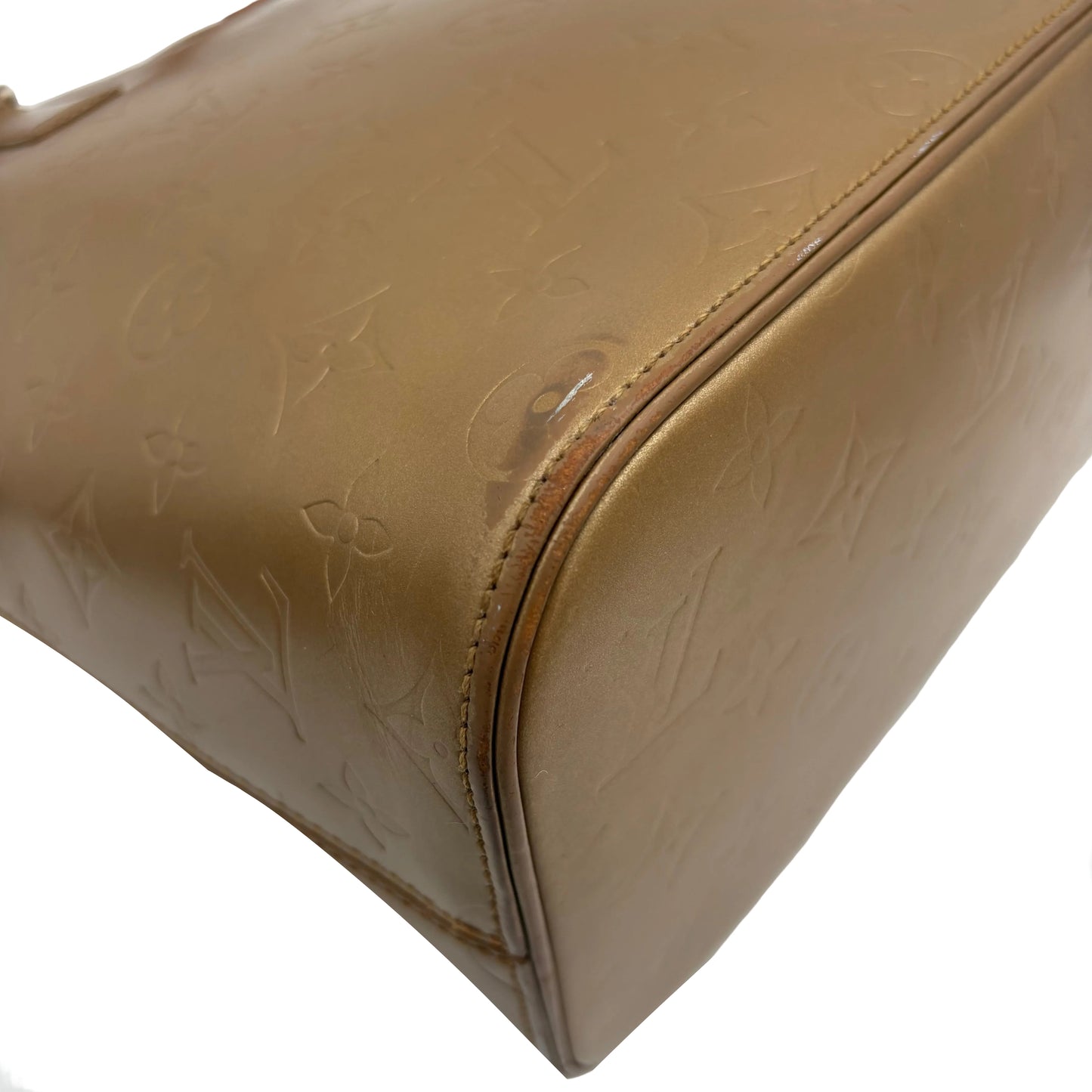 2004 Louis Vuitton Stockton Bag Matte Gold