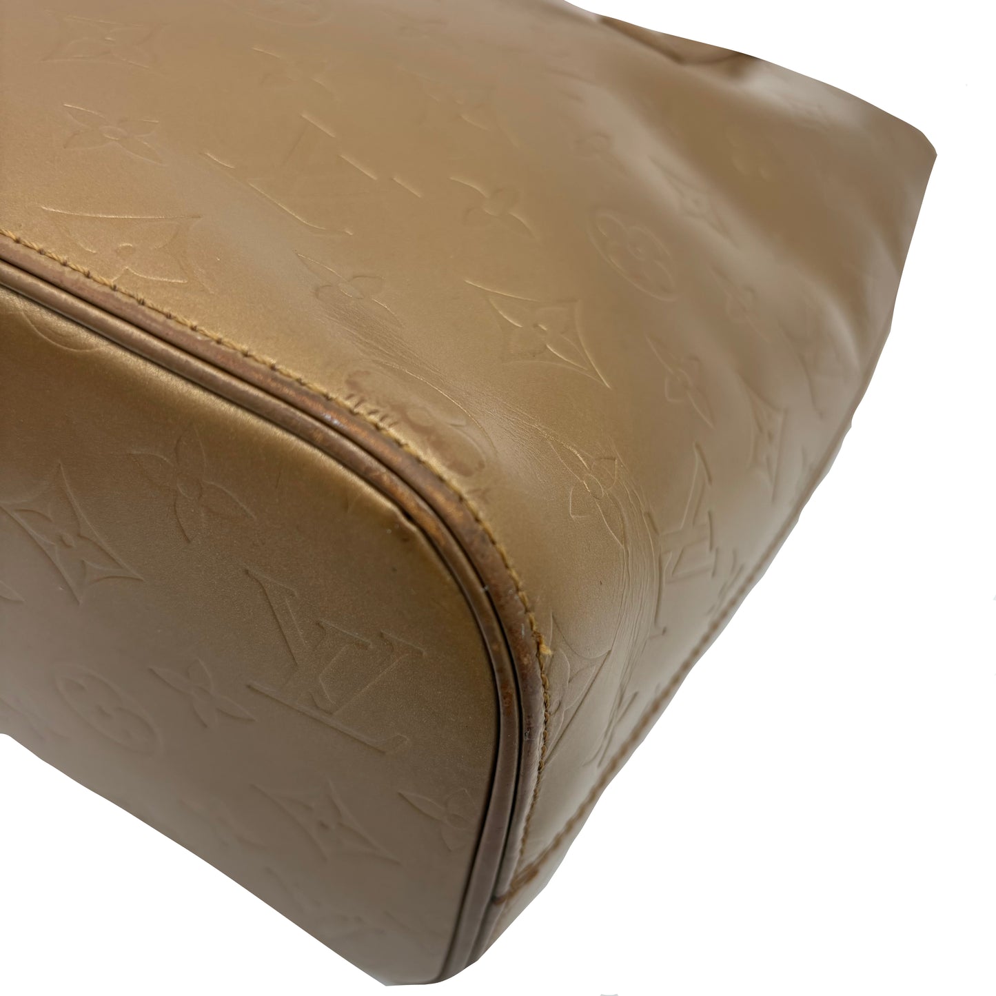 2004 Louis Vuitton Stockton Bag Matte Gold