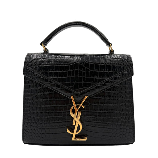 MIB YSL Saint Laurent Cassandra Croc Mini Top Handle Bag
