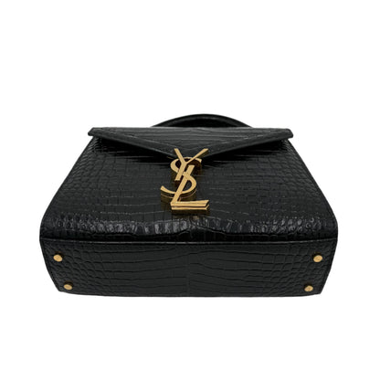 MIB YSL Saint Laurent Cassandra Croc Mini Top Handle Bag