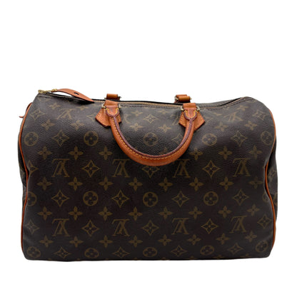 1990 Louis Vuitton Monogram Speedy 35