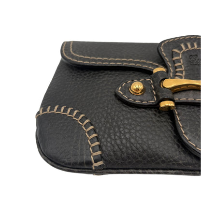 Gucci Pelham Clutch with Saddle Stitching