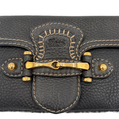 Gucci Pelham Clutch with Saddle Stitching