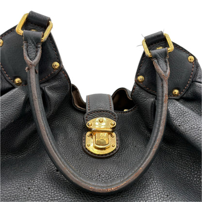 Louis Vuitton "L" Mahina Tote-Black
