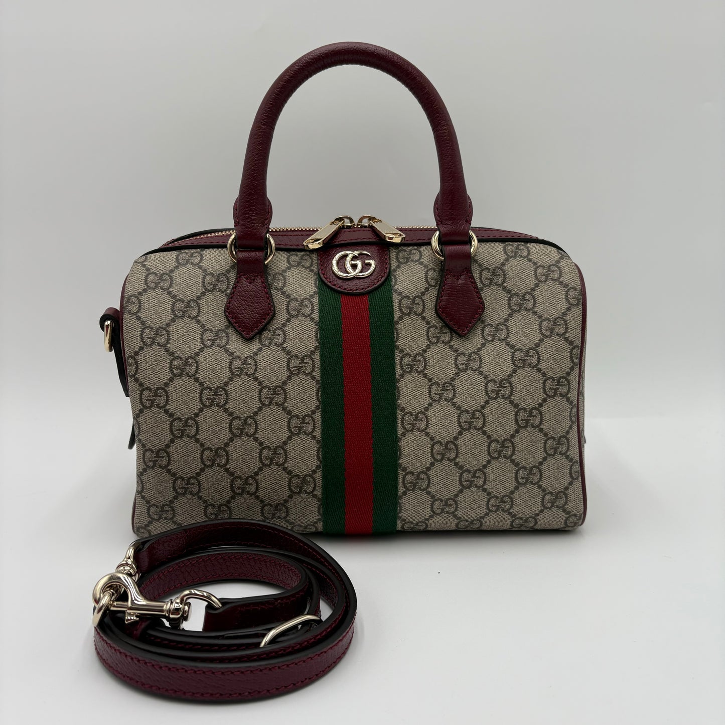 NEW Gucci Ophidia Boston Bag