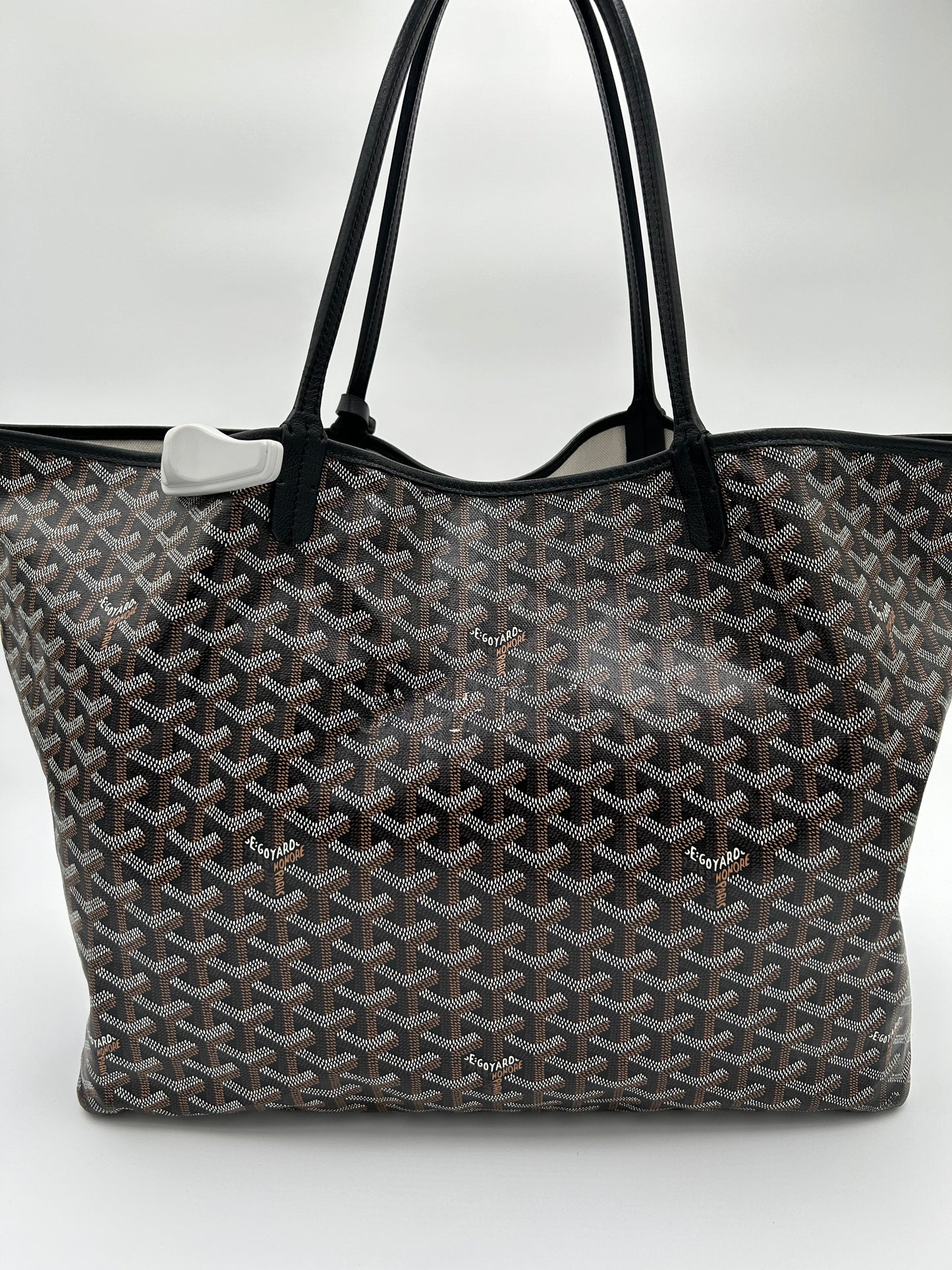 Goyard Goyardine St. Louis Tote-Black : GM