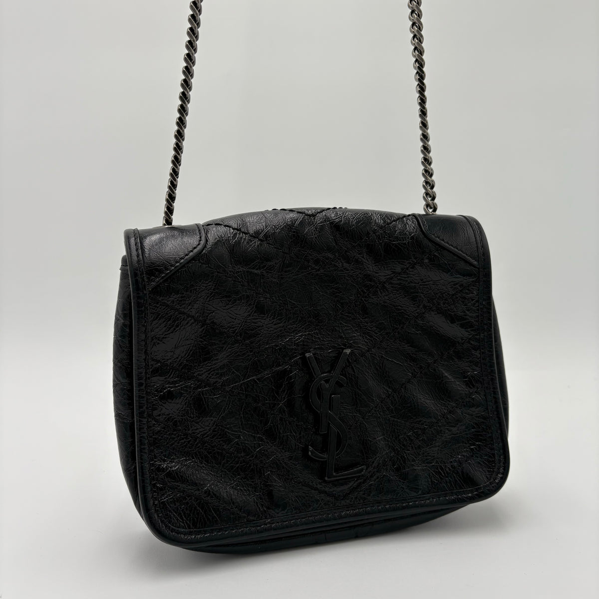 2019 Saint Laurent YSL Niki Wallet On Chain WOC