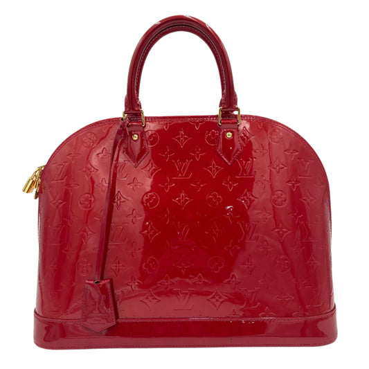 Louis Vuitton Vernis Alma-Cherry Red : GM