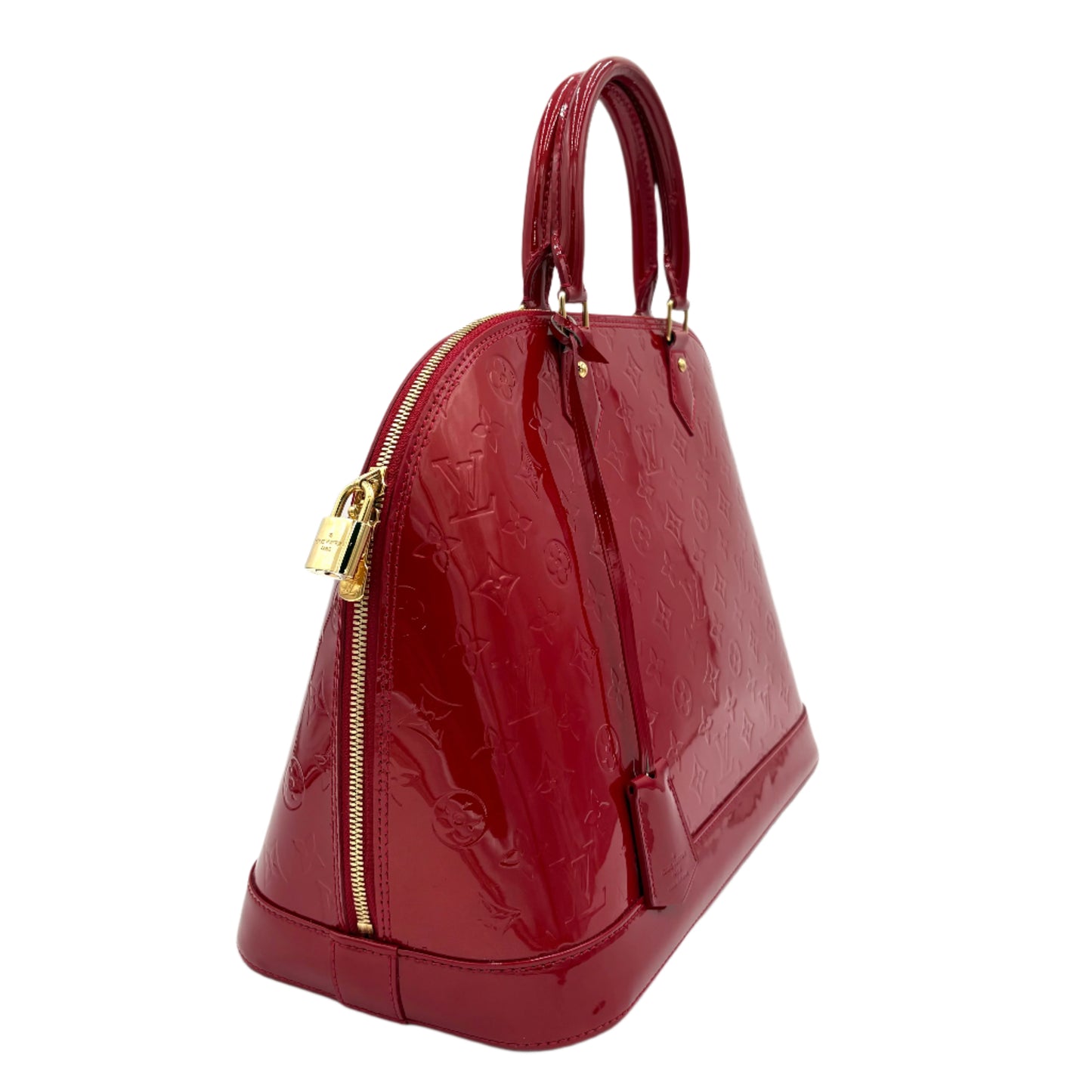 Louis Vuitton Vernis Alma-Cherry Red : GM