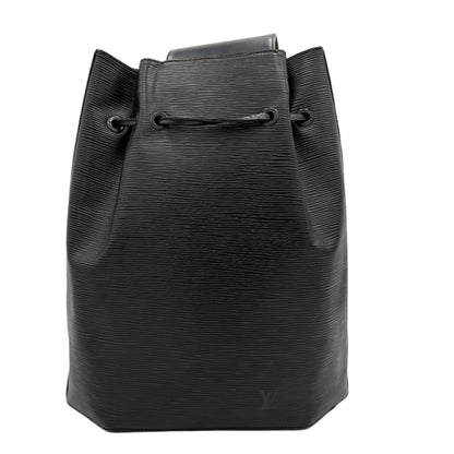 Louis Vuitton Sac A Dos Sling-Black Epi