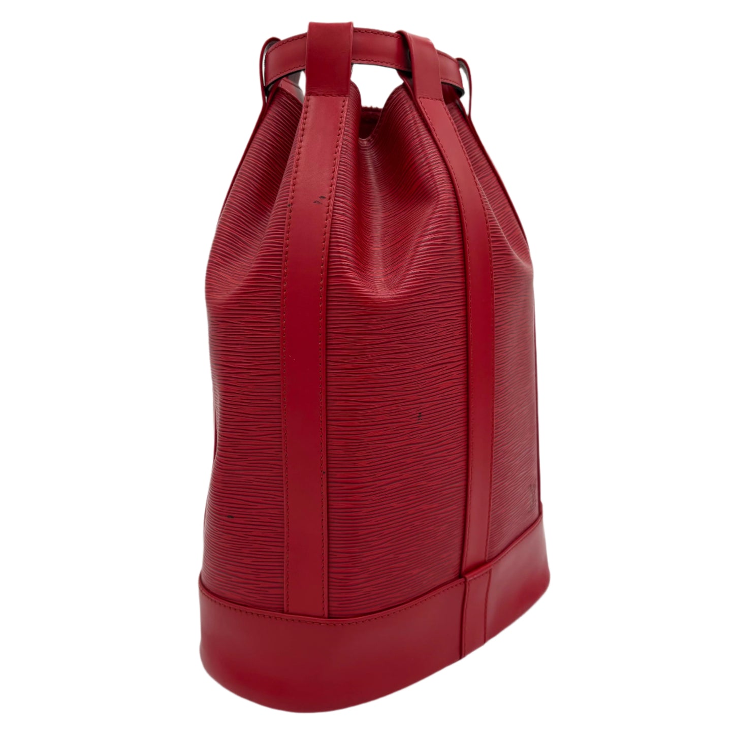 Louis Vuitton Randonnee Bag..-Red Epi