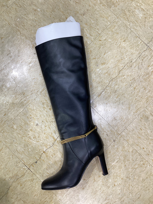 NIB Veronica Beard Tarian Tall Chain Boot