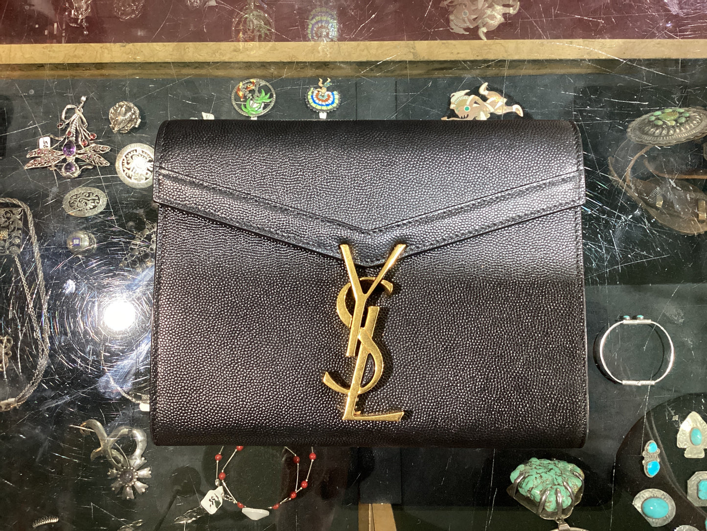 Saint Laurent Cassandra Chain Shoulder Bag