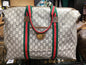 1980s Gucci Plus Canvas Travel Tote
